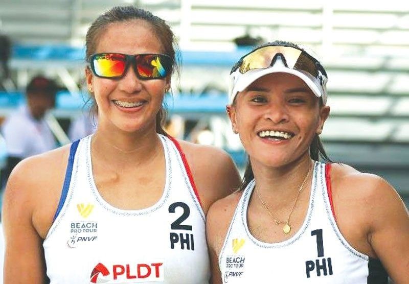 Rondina, Gonzaga babandera sa beach volley