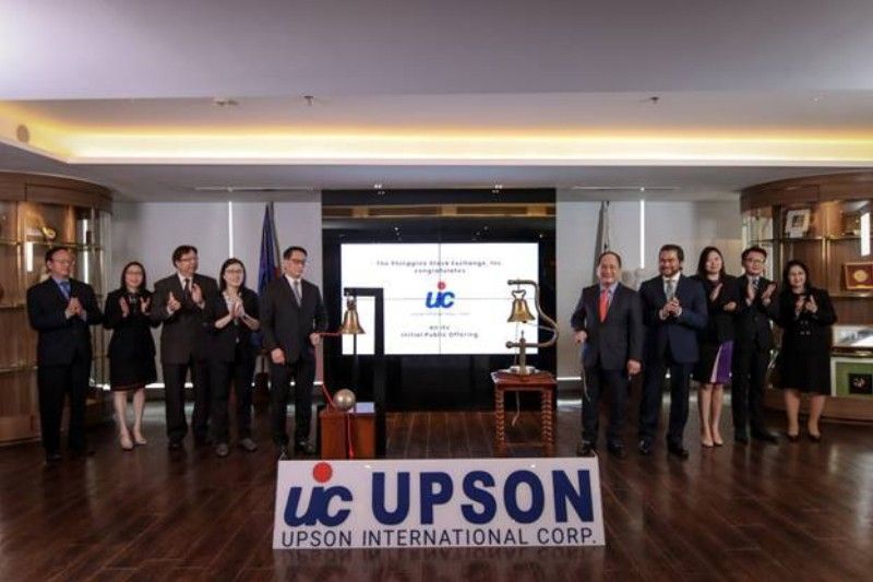 Upson International mendapat sambutan meriah pada debut pasar saham