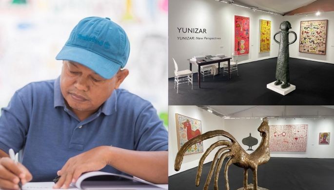 Seniman Indonesia Uniser atas karya seninya yang melampaui batas waktu, batas, dan budaya