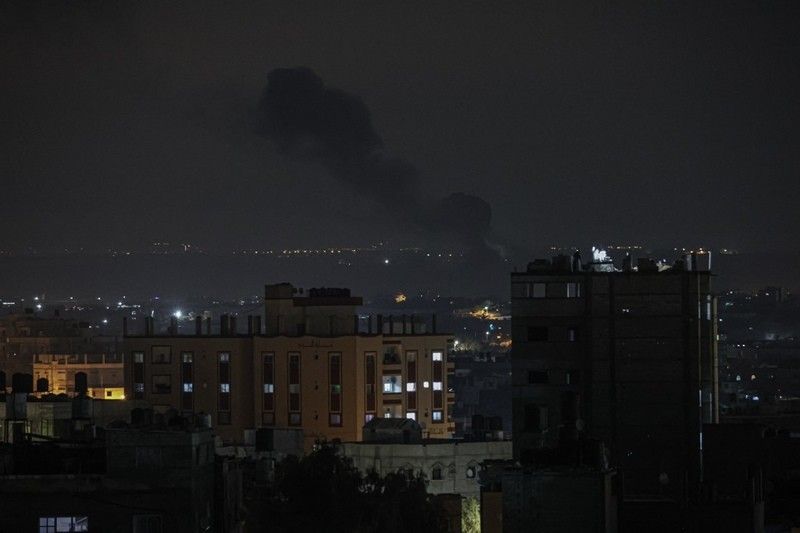 Israel strikes Gaza after rocket salvo from Lebanese soil