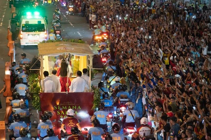 11,000 devotees join Good Friday procession in Quiapo