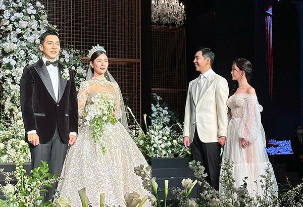 Lee Seung Gi marries Lee Da In in private, star-studded ceremony