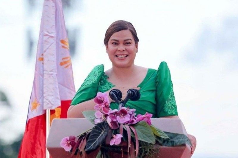 Sara calls on Filipinos to fight social ills.