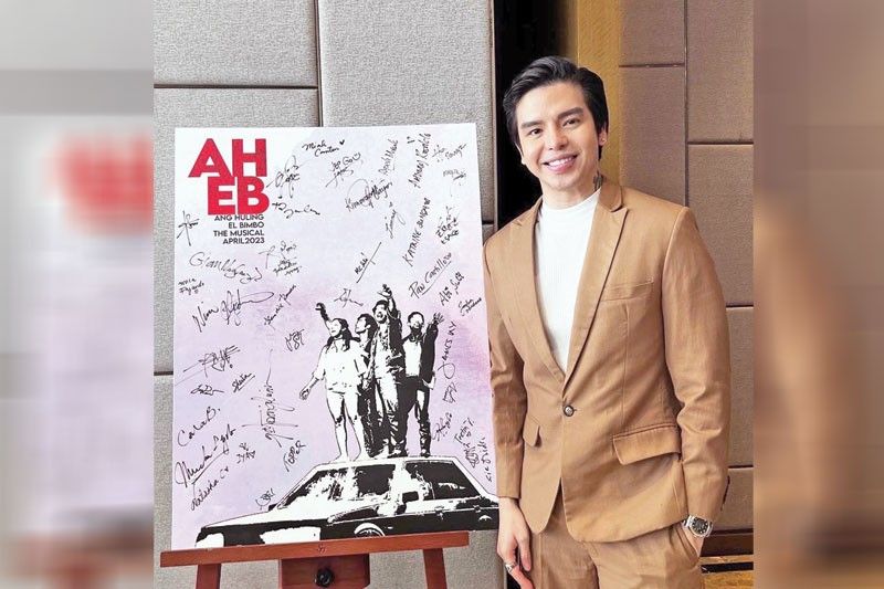 Anthony Rosaldo makes musical theater debut in Ang Huling El Bimbo