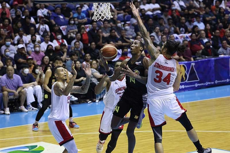 Tropang Giga stave off Gin Kings to tie PBA Finals at 1-1