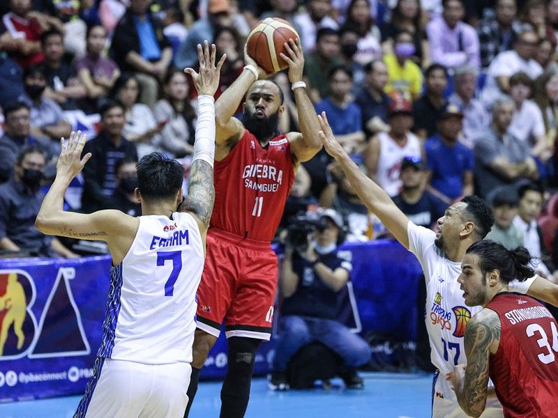 Pringle goes perfect from deep as Gin Kings rip Tropang Giga in Game 3