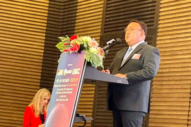 Roque keynotes Belt & Road Initiative Forum