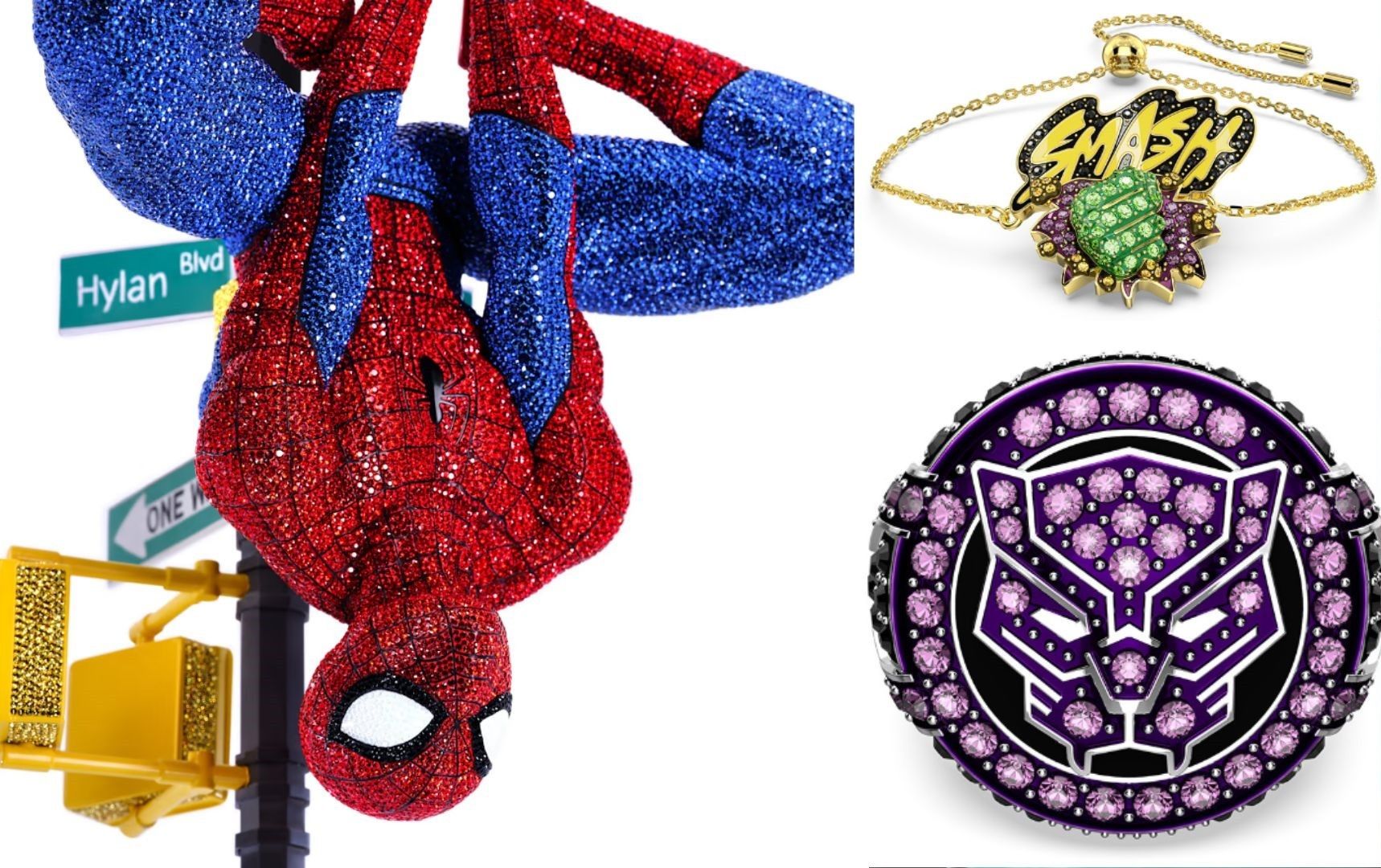 Marvel teams up with Swarovski for superhero jewelry, collectibles