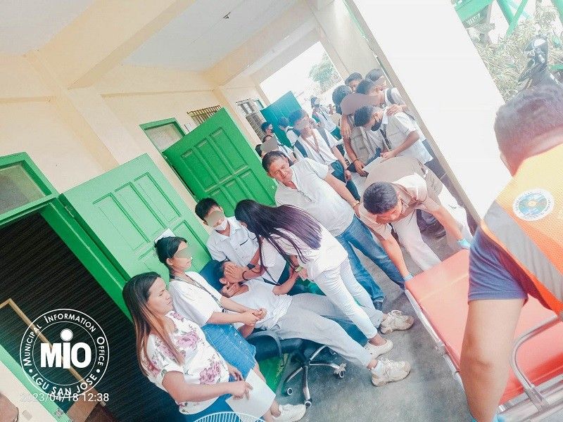 10 students collapse due to heat amid power outages in Occidental Mindoro