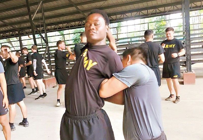 Philippine soldiers teach Pinoy martial art to US counterparts