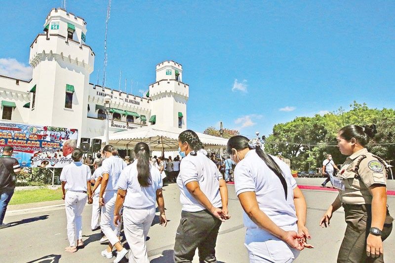 580 inmates freed from BuCor prisons