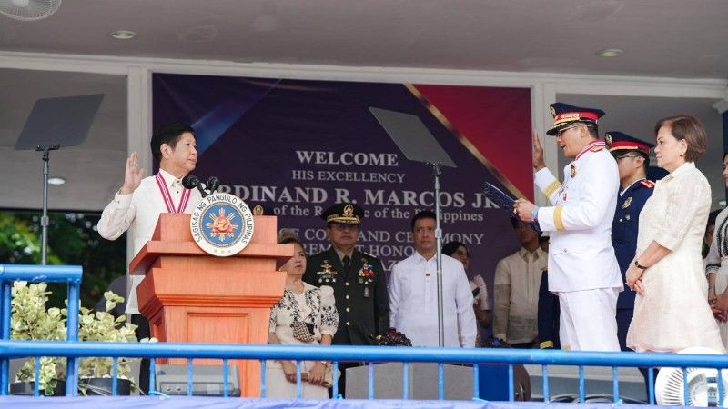 Marcos expects new PNP chief Acorda to â��calmâ�� police force in flux