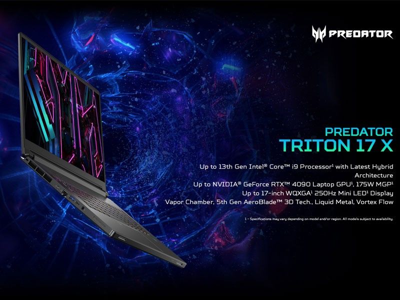 Gaming laptop alert: Acer bares Predator Triton 17 X, Predator Helios Neo 16