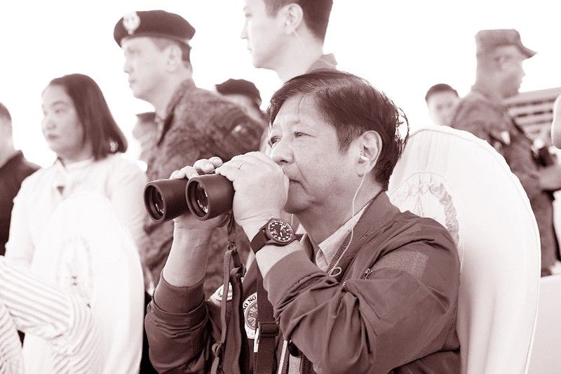 Pangulong Marcos sinaksihan ang live-fire sea drills ng Balikatan 2023