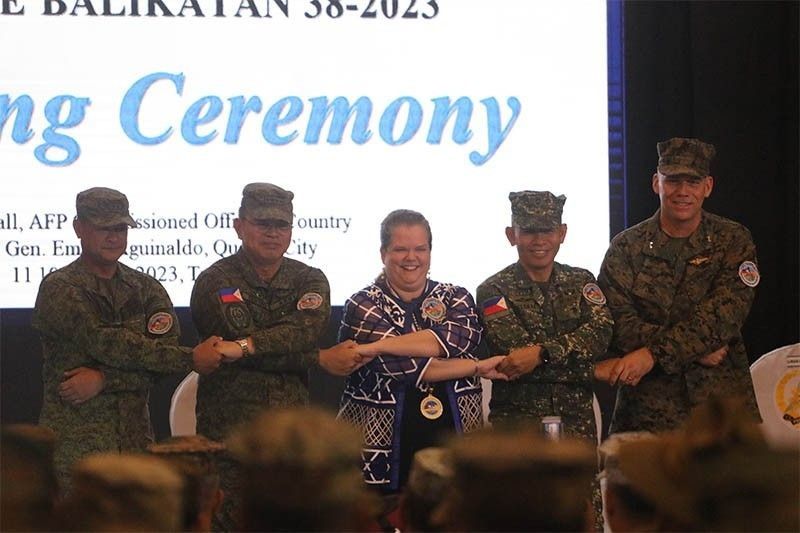 Philippines-US military tinapos na Balikatan Exercise 2023  .