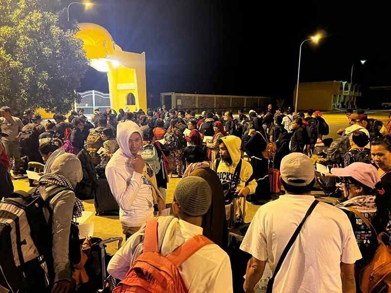 DFA: More than 200 more overseas Filipinos from Sudan reach Egyptian border