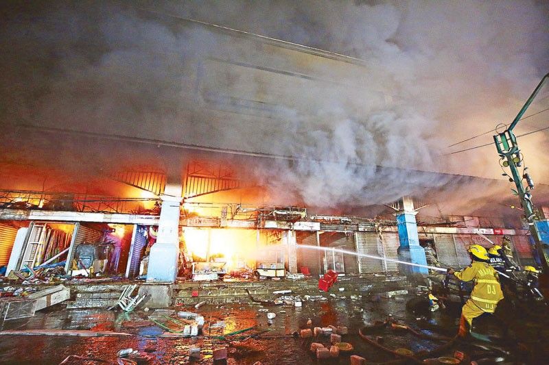 Fire razes Pritil market; causes P110 million damage