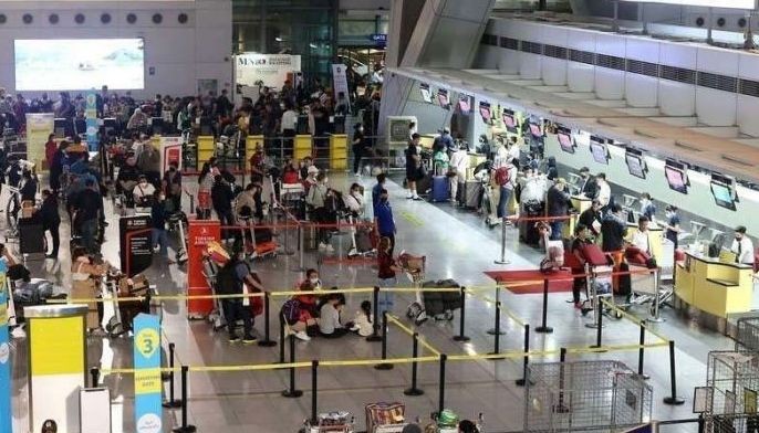 Operasyon ng NAIA T3 nahinto dahil sa brownout