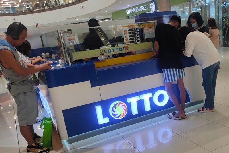 Pot Mega Lotto 6/45 mencapai P158 juta