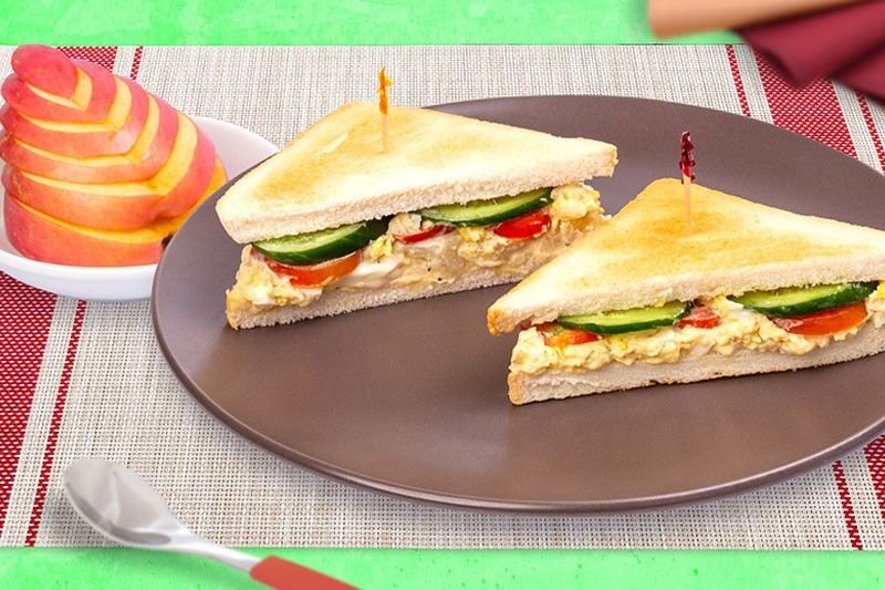 Recipe: Power-packed sandwich for school, office or travel 'baon'