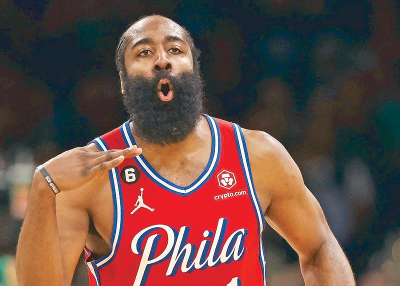harden jersey number sixers