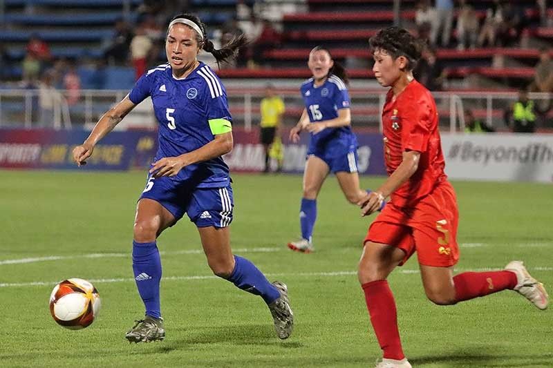 Filipinas lose SEA Games opener to Myanmar on late penalty