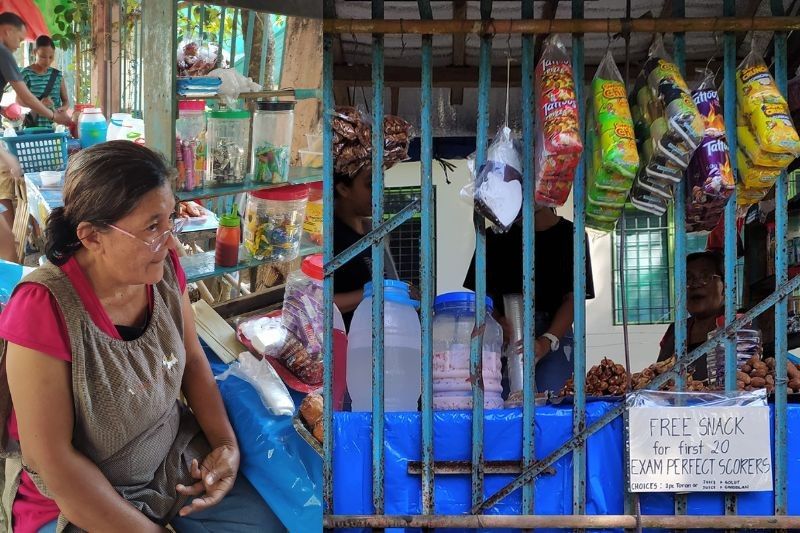 Cebu sari-sari store viral sa 'free snacks' para sa mga nakaka-perfect ng exam