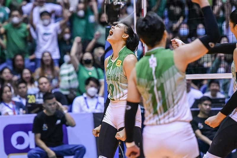 DLSU ace Canino shrugs off MVP chants, focuses on Lady Spikers' title bid