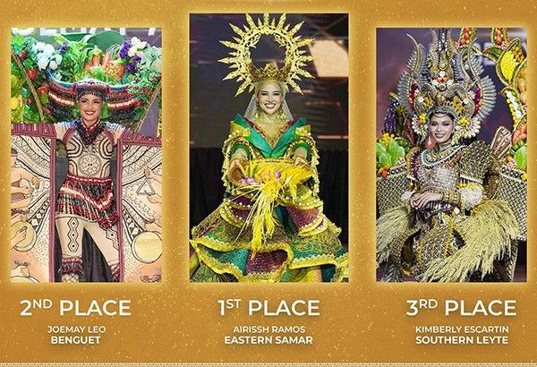 National Costume winner Eastern Visayas has most Miss Universe ...