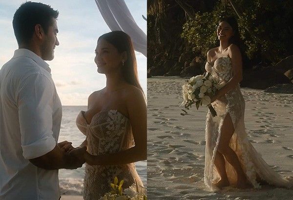 Pia Wurtzbach weds Jeremy Jauncey in surprise beach wedding