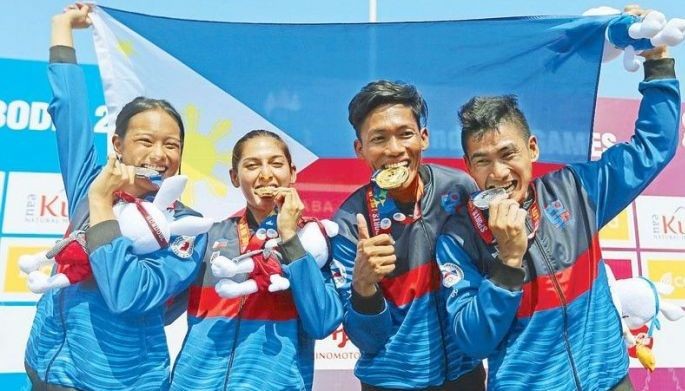 Philippine triumphant with five golds