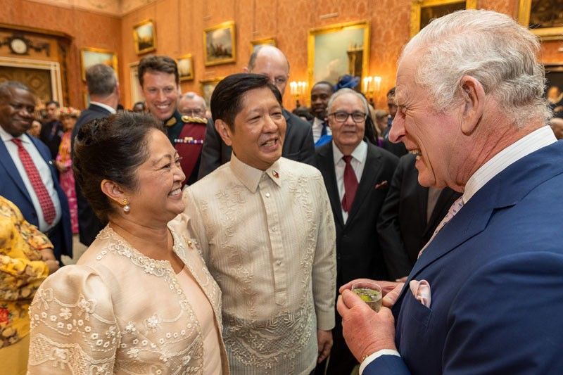 Pangulong Marcos at King Charles nagpulong sa Buckingham Palace bago koronasyon