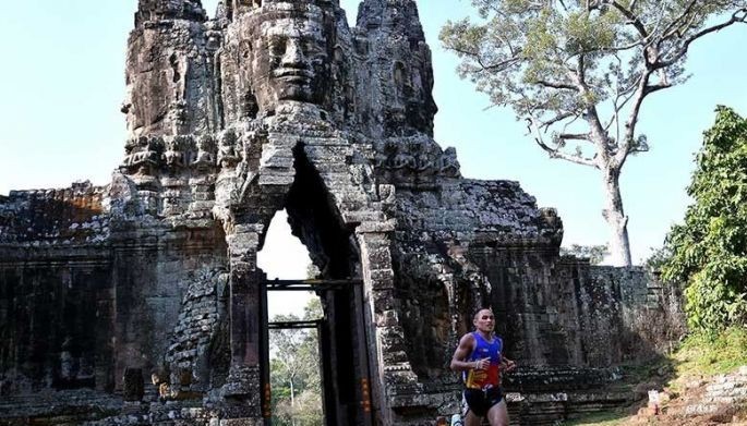Ganda Indonesia di maraton Angkor Wat SEA Games