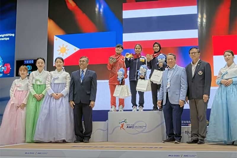 Rose Jean Ramos bags three silvers in Asian Weightlifting Championships