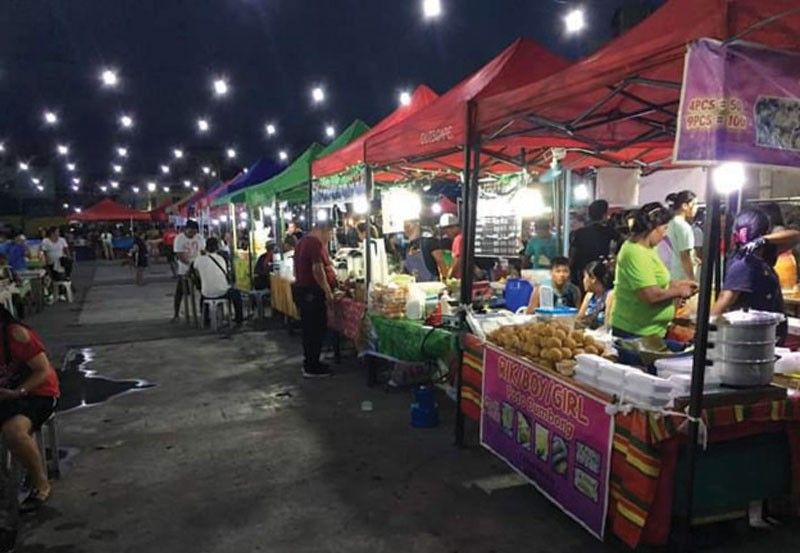 Kanhi V-hire terminal sa Kamagayan gihimong night market