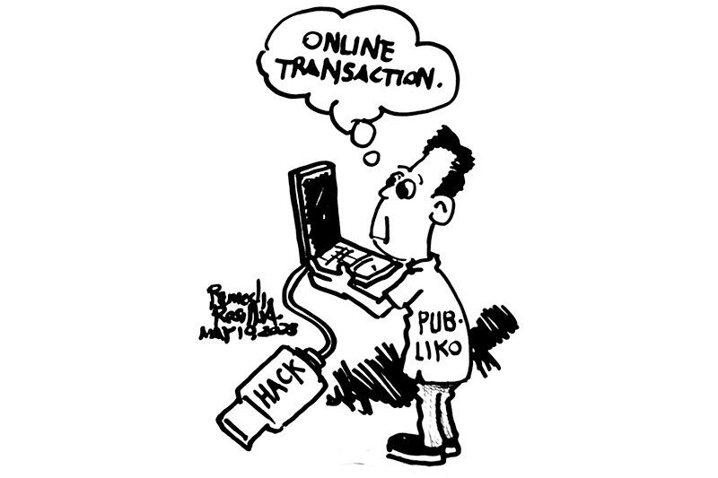 EDITORYAL - Transaksyon pinaagi sa internet