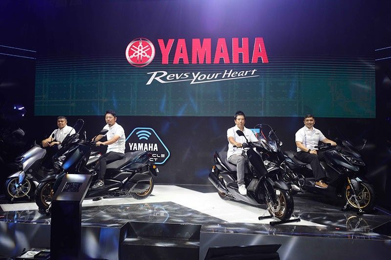 New 2023 Yamaha XMax and Mio Gravis grace Inside Racing Bike Fest