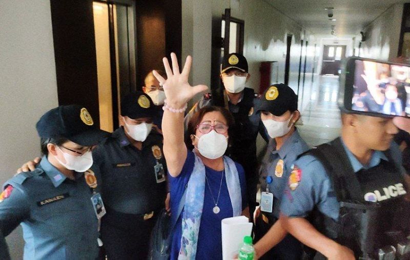 On ‘glorious day’ of acquittal in 2nd drug case, De Lima says freedom within reach