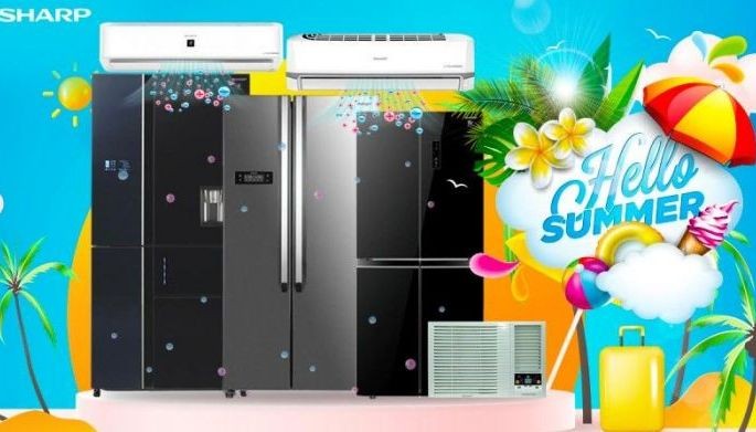 Beat the heat with the best cooling comfort from Sharp