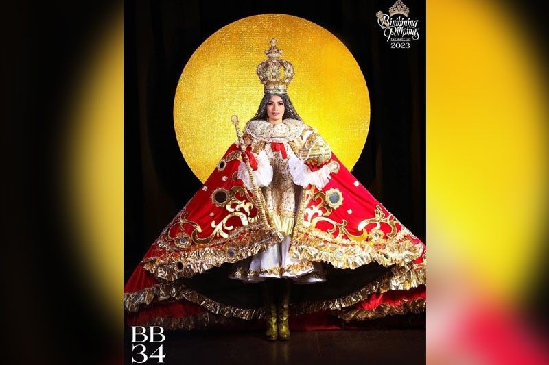 Miss Cebu sa Binibini, umingay sa national costume ni Sto. NiÃ±o