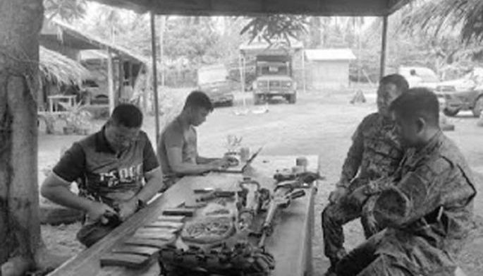 Armas ng mga teroristang BIFF nasamsam