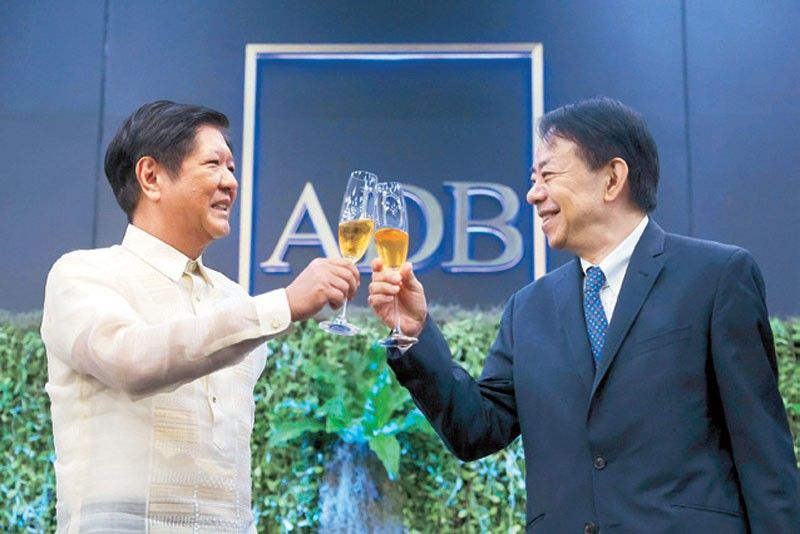 Marcos mengandalkan dukungan ADB untuk pembangunan ekonomi