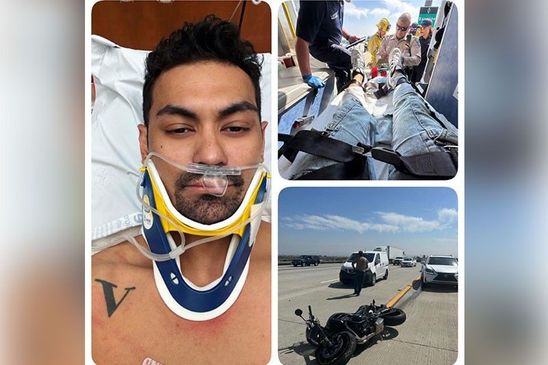 Gab Valenciano recovering from injuries after motorcycle accident in US