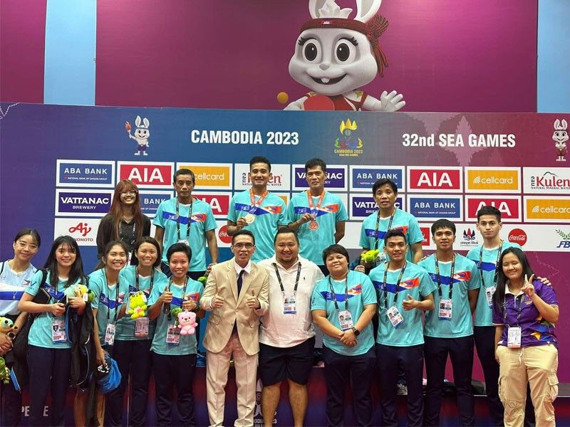 Filipino table tennis players praised for SEA Games campaign