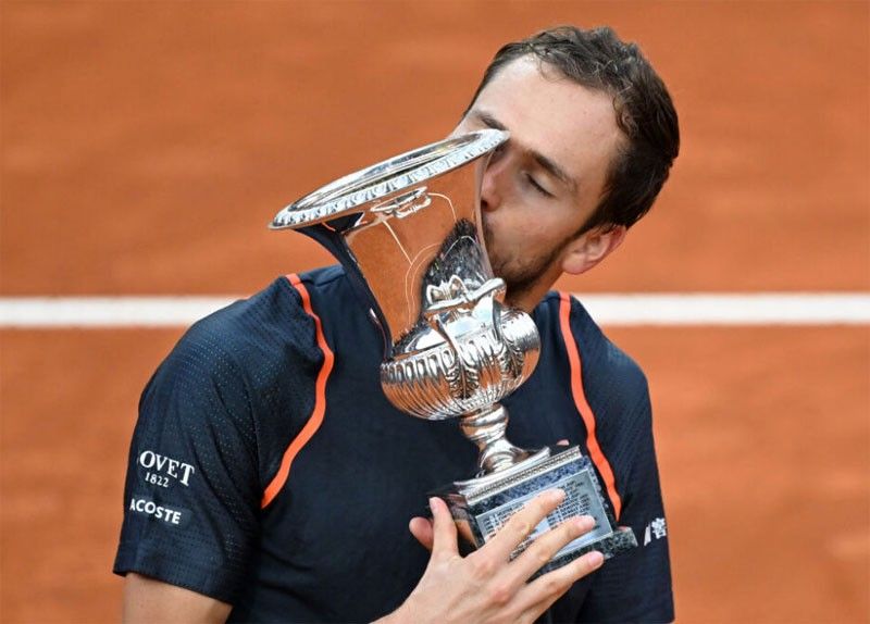 Medvedev Finally Wins Title On Clay | Philstar.com