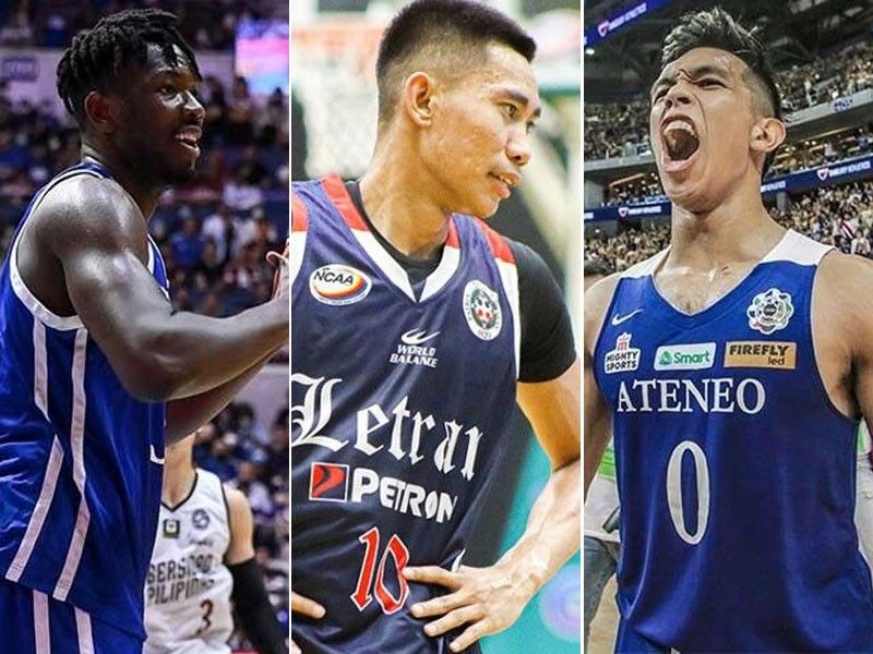 Thirdy Ravena, Kouame, Abando to be feted as best college cagersÂ 