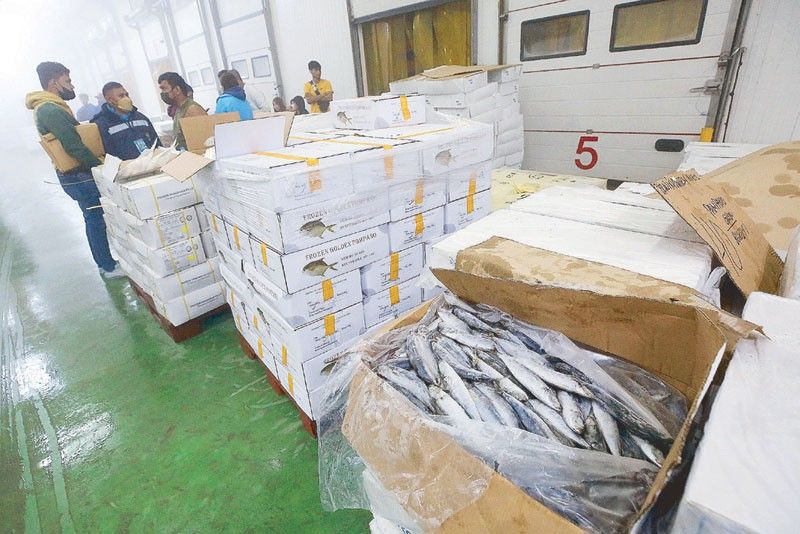 714 boxes of frozen seafood seized in Navotas