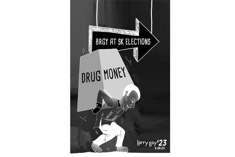EDITORYAL - Pagbaha ng drug Â­money sa bgy elections, tutukan