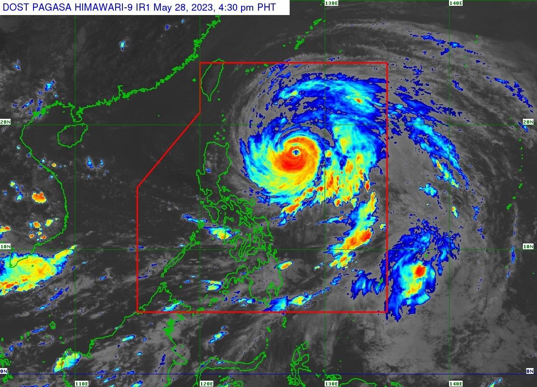Signal No. 1 raised over 12 areas as 'Betty' slightly weakens