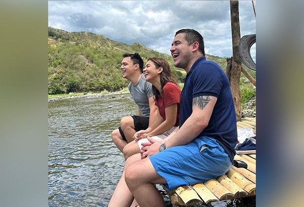 'Tabing Ilog' throwback: Patrick Garcia posts photo with Kaye Abad, Paolo Contis